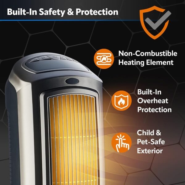 Efficient and Convenient: Lasko 23-Inch Ceramic Tower Heater Review