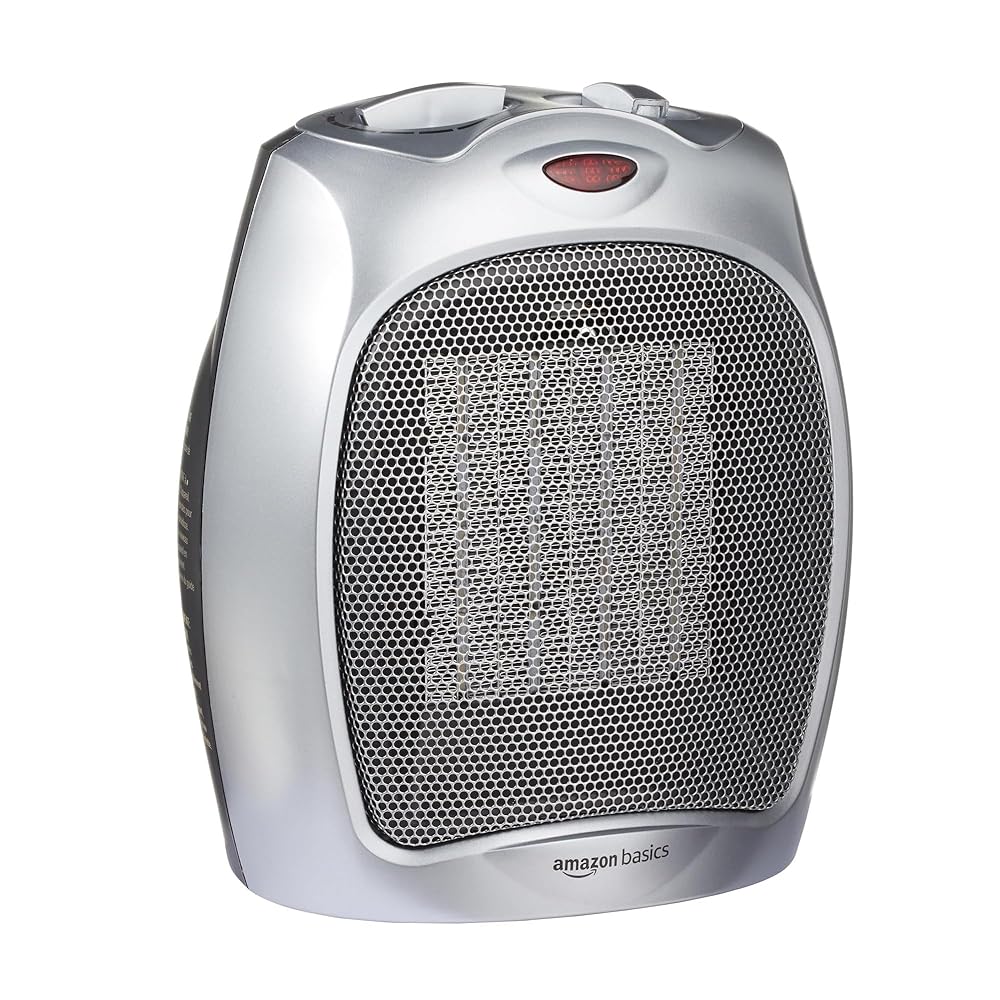 Efficient and Safe: Amazon Basics 1500W Ceramic Space Heater Review