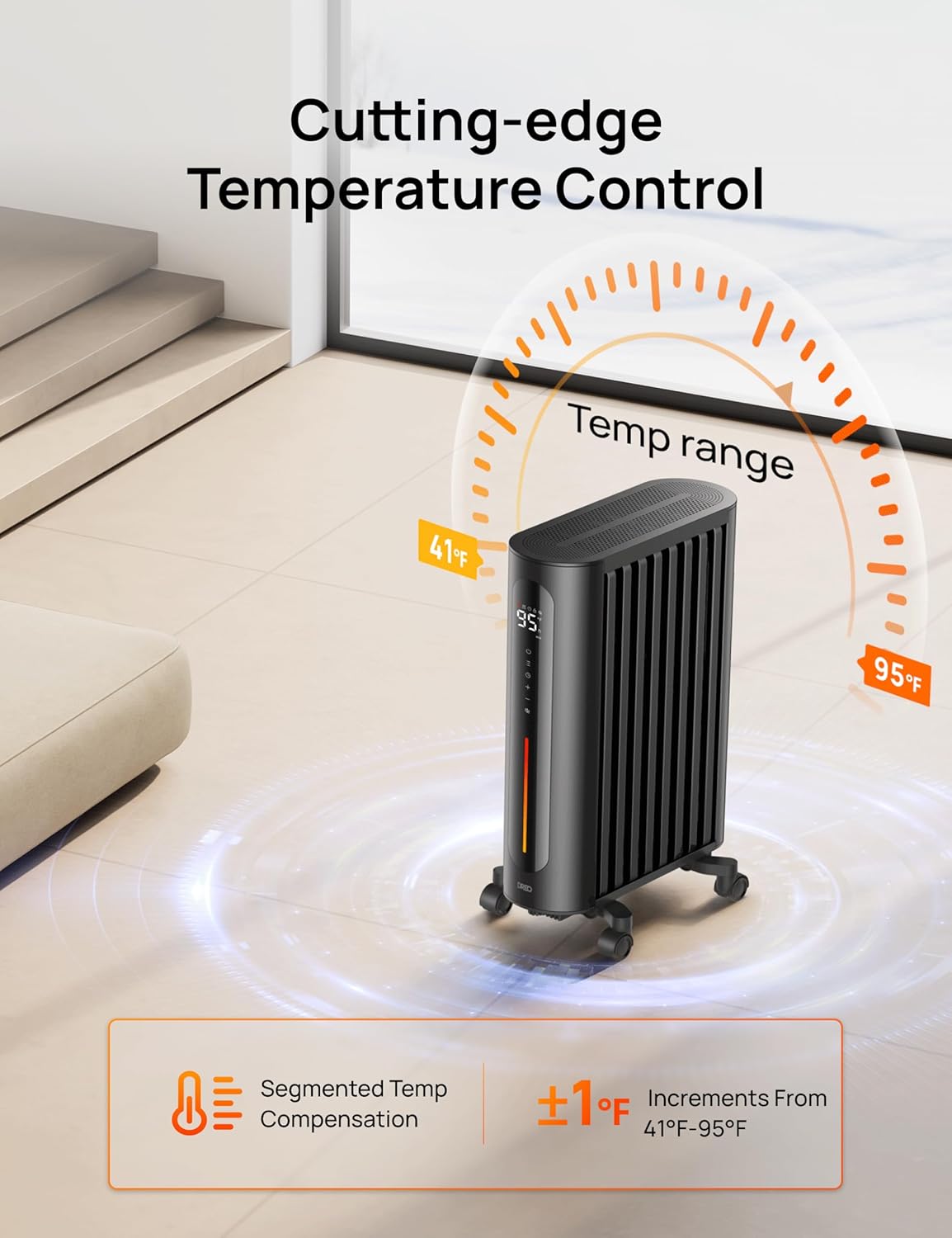 Docteur Radiator Efficient Comfort: Dreo DR-HSH012 1500W Oil-Filled Radiator Review ...