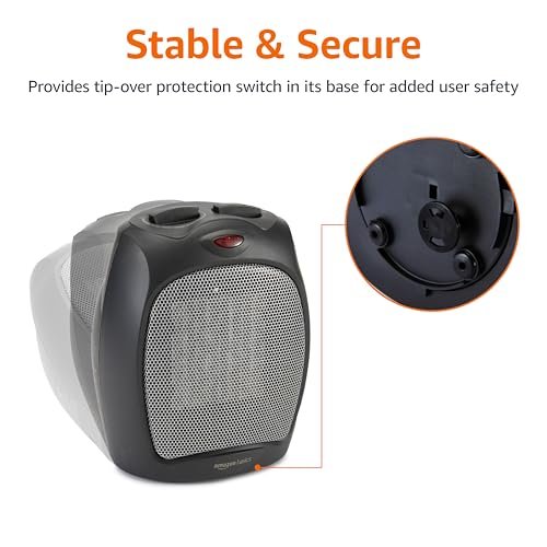 Amazon Basics DQ1927-Y Ceramic Space Heater Review for Home & Office