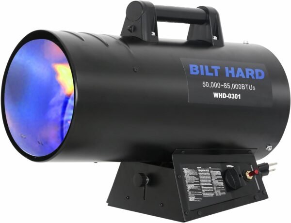 BILT HARD WHD-0301 Forced Air Propane Heater Review Summary