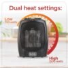 BLACK+DECKER BHDC201 Portable Space Heater Review for Small Rooms