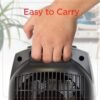 BLACK+DECKER BHDC201 Portable Space Heater Review for Small Rooms