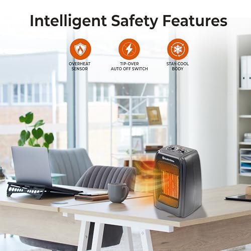 Comfort Zone CZ442E Portable Ceramic Heater Review - Efficient and Safe