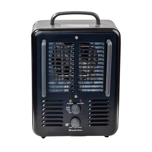 Comfort Zone CZ798BK Electric Utility Space Heater Review