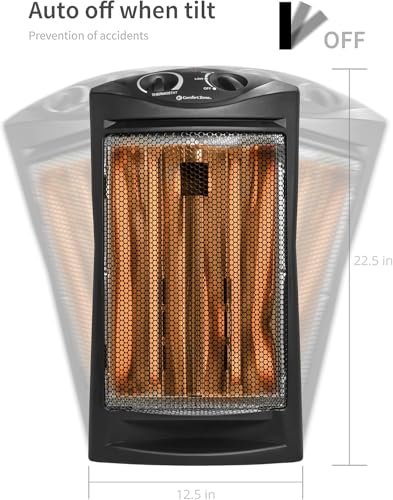 Comfort Zone CZQTV007BK Tower Heater Review: Efficient, Stylish, and Safe
