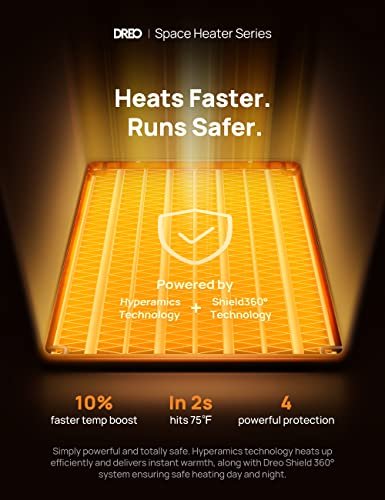 Dreo DR-HSH004 Space Heater Review: Portable, Safe, Efficient