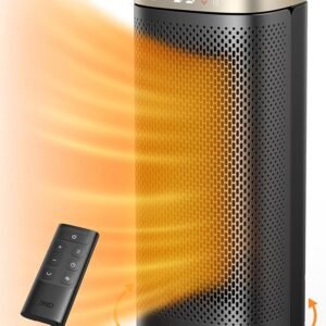 Dreo Space Heaters for Indoor Use Large Room, 70 ° Oscillation, Fast Heating Ceramic Electric with Digital Thermostat, Remote Control, 1-12H Timer, Overheat Protection, Safety...
