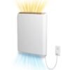 Envi Plug-in Electric Panel Wall Heaters for Indoor Use, Energy Efficient 24/7 Heating w/Safety Sensor Protection, Patented Quiet Fan-less Design, Easy 2-Min Install, Space...