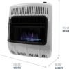 Mr. Heater MHVFBF20LPT Propane Heater Review for Cold Rooms
