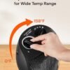 PELONIS PHTA1ABB Space Heater Review - Compact and Efficient Heating