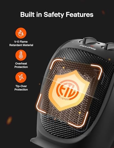 PELONIS PHTA1ABB Space Heater Review - Compact and Efficient Heating