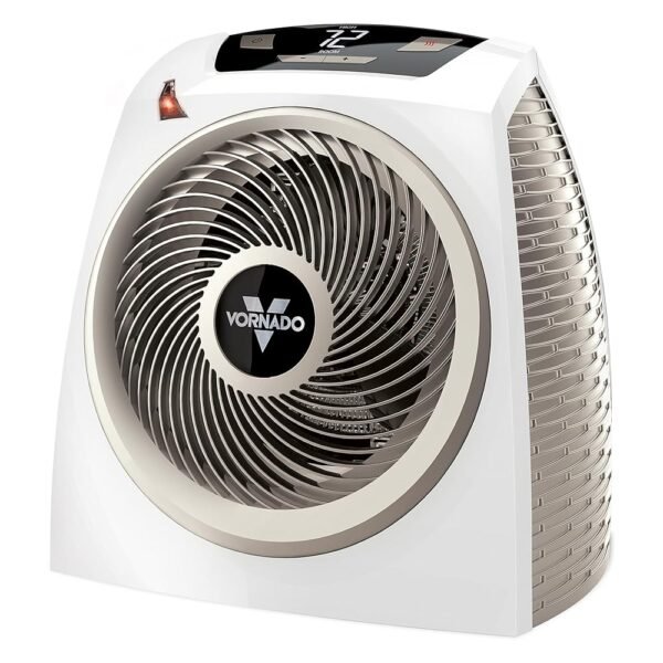 Vornado AVH10 Space Heater for Home, Fan Only Option, Digital Display with Adjustable Thermostat, Advanced Safety Features, Auto Climate Control, Whole Room Electric Heater for...