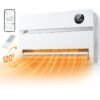 Dreo Smart Wall Heater, Electric Space Heater for Bedroom 1500W, 120° Vertical Oscillation, Adjustable Thermostat, Remote Control, 24H Timer, Easy-Mount Heater for Indoor Use,... Dreo Smart Wall Heater, Electric Space Heater for Bedroom 1500W, 120° Vertical Oscillation, Adjustable Thermostat, Remote Control, 24H Timer, Easy-Mount Heater for Indoor Use,...