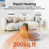 Uncover the JNDRO PTC-903 Mini Electric Space Heater Review for Compact Heating Solutions!