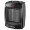 andily Space Heater Electric Heater for Home and Office Ceramic Small Heater with Thermostat, 750W/1500W