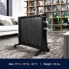 Evaluate if the DeLonghi Mica Panel Heater is the best electric space heater review.