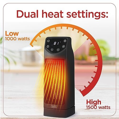 Explore if BLACK+DECKER Oscillating Space Heater is Worth It: Detailed Review