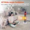Explore TrendGear Ceramic Space Heater Review: Efficient Heating with 3D Flame and Timer Functions