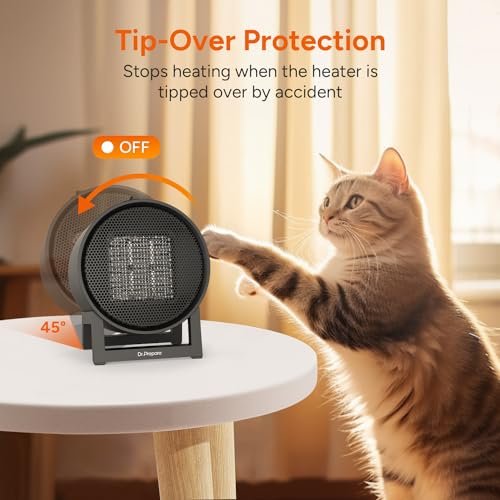 Find Out Why the DR.PREPARE Small Space Heater Review Stands Out for Offices