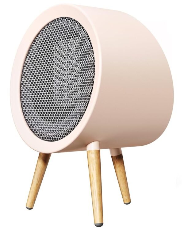 Gaiatop Space Heater, Cute and Powerful, 1000W Small Electric Heaters for Indoor Use, 3 Modes PTC Ceramic Fast Heating, Overheating & 45° Tip-Over Protection, Portable for Home...