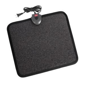Heated Floor Mat Under Desk for Foot Warmer - Wider 110V Adjustable Temperature Electric Space Heaters Heating Pad - Carbon Crystal & Energy Saving Feet Warmers for office,home... Heated Floor Mat Under Desk for Foot Warmer - Wider 110V Adjustable Temperature Electric Space Heaters Heating Pad - Carbon Crystal & Energy Saving Feet Warmers for office,home...