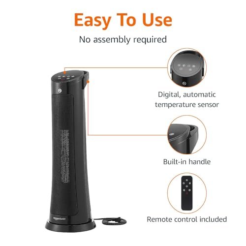 Reveal the surprising pros and cons of Amazon Basics Tower Heater in this review! Reveal the surprising pros and cons of Amazon Basics Tower Heater in this review!