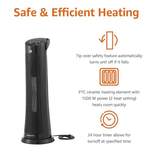 Reveal the surprising pros and cons of Amazon Basics Tower Heater in this review! Reveal the surprising pros and cons of Amazon Basics Tower Heater in this review!