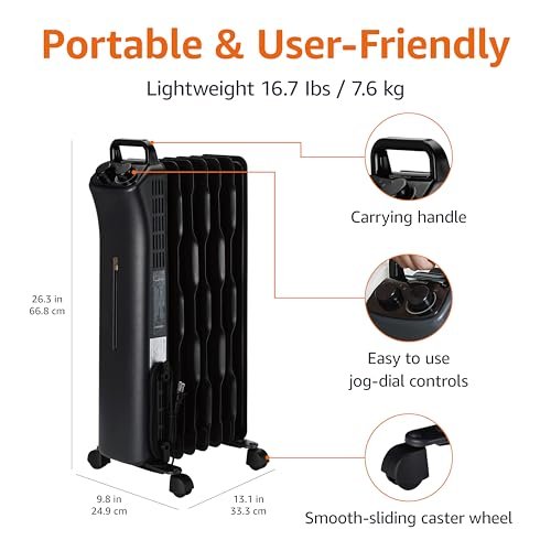 Reveal the truth: Is the Amazon Basics portable oil heater worth it?