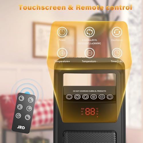 Should You Consider the JRD HPP15H-E Space Heater for Your Home? Review Inside!