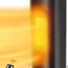 Space Heater, Portable Electric Heaters for Indoor Use with Adjustable Thermostat and Remote, 70° Oscillation, 1-12h Timer, 4 Modes, 1500W PTC Ceramic Small Mini Heater for...
