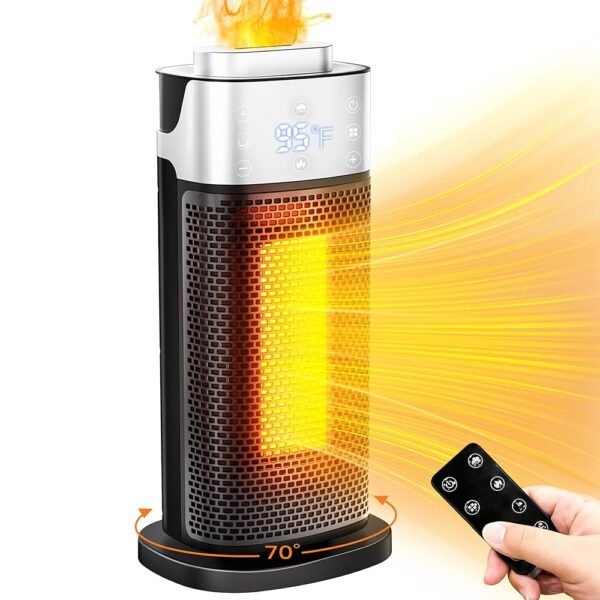 Space Heaters for Indoor Use, Staholz 3-in-1 Electric Heater with Humidifier with 3D Flame Ambient Light, 1500W Portable Heater with Thermostat, Remote, 12H Timer for Office... Space Heaters for Indoor Use, Staholz 3-in-1 Electric Heater with Humidifier with 3D Flame Ambient Light, 1500W Portable Heater with Thermostat, Remote, 12H Timer for Office...