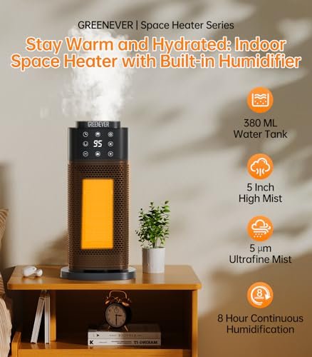 Uncover the Best Space Heater with Humidifier: GREENEVER YND-JS-2A Honest Review