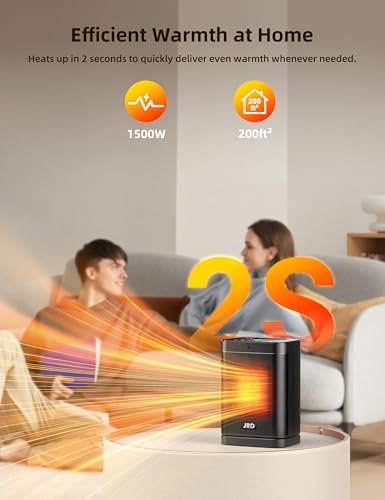 Why Choose the JRD HP1506R Electric Space Heater? Full Review and Features