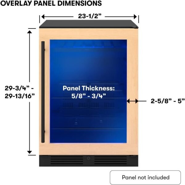 Zephyr PRB24C01CPG Beverage Refrigerator review sleek design and cooling performance tested