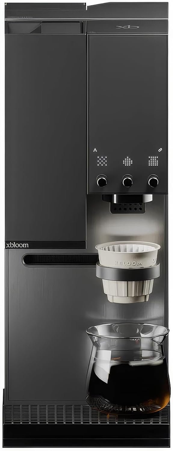 xBloom Coffee Machine Review Fully Automatic Drip Maker with Grinder Midnight Black