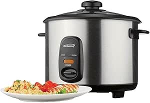Brentwood Rice Cooker TS-10 Review 5-Cup Stainless Steel Performance and Features