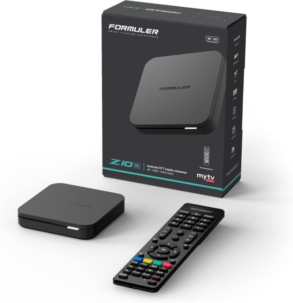 Formuler Z10 SE streaming media player review powerful 4K Android performance