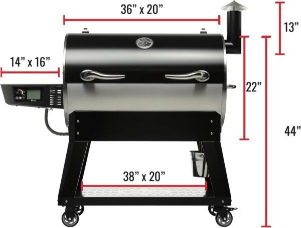 619HBZNhqEL._AC_SL1500_ Comprehensive review of the Recteq Flagship wood pellet smoker grill performance