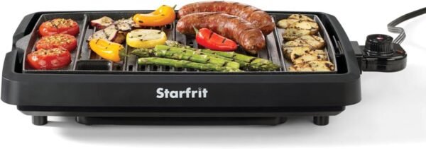 61svGWXY9vL._AC_SL1500_ Starfrit Indoor Smokeless Electric Grill review Non-Stick BBQ for Easy Cooking