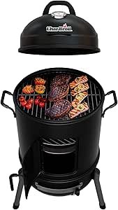 Char-Broil 16" Bullet Charcoal Smoker Review Durable Design and Performance