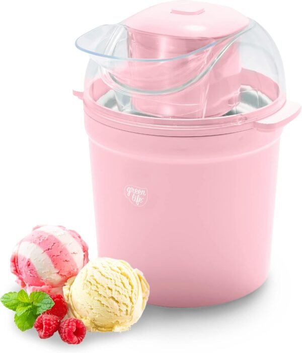 GreenLife Ice Cream Maker review 1.5QT for frozen yogurt and sorbet lovers