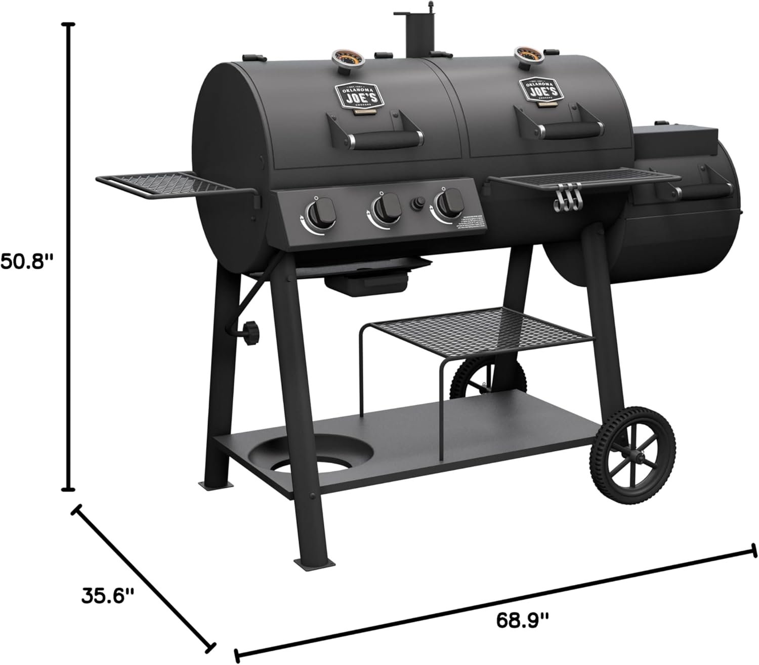 Oklahoma Joe's Canyon Combo Smoker and Grill review for