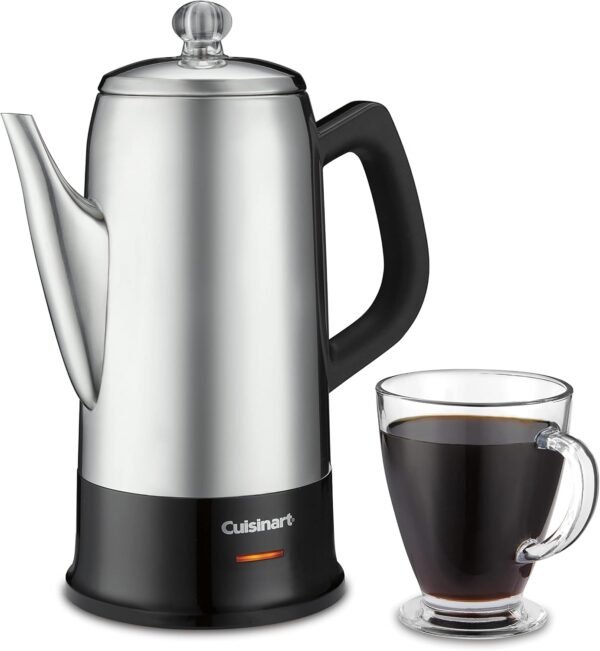 Cuisinart PRC-12N Stainless Steel Coffee Percolator Review Perfect for Classic Brew Lovers
