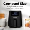 71FYKUwbyrL._AC_SL1500_ Chefman 2 Qt Mini Air Fryer review Compact Digital Fryer with Nonstick Basket