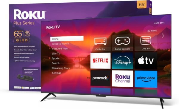 Roku Smart TV 65R6A5R review stunning 65-Inch 4K QLED with Dolby Vision