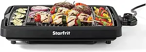71SOEp4NrwL.__AC_SX300_SY300_QL70_FMwebp_ Starfrit Indoor Smokeless Electric Grill review Non-Stick BBQ for Easy Cooking
