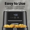 71iXqaM205L._AC_SL1500_ Chefman 2 Qt Mini Air Fryer review Compact Digital Fryer with Nonstick Basket