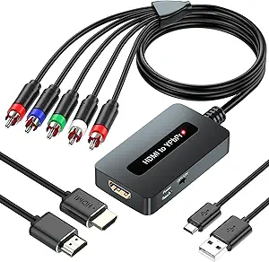 Review of HDMI to Component Converter by Meng Meng for Traditional TVs
