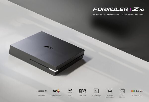 Formuler Z10 Streaming Media Player Review Android 10 with 4K and Dual-Band WiFi